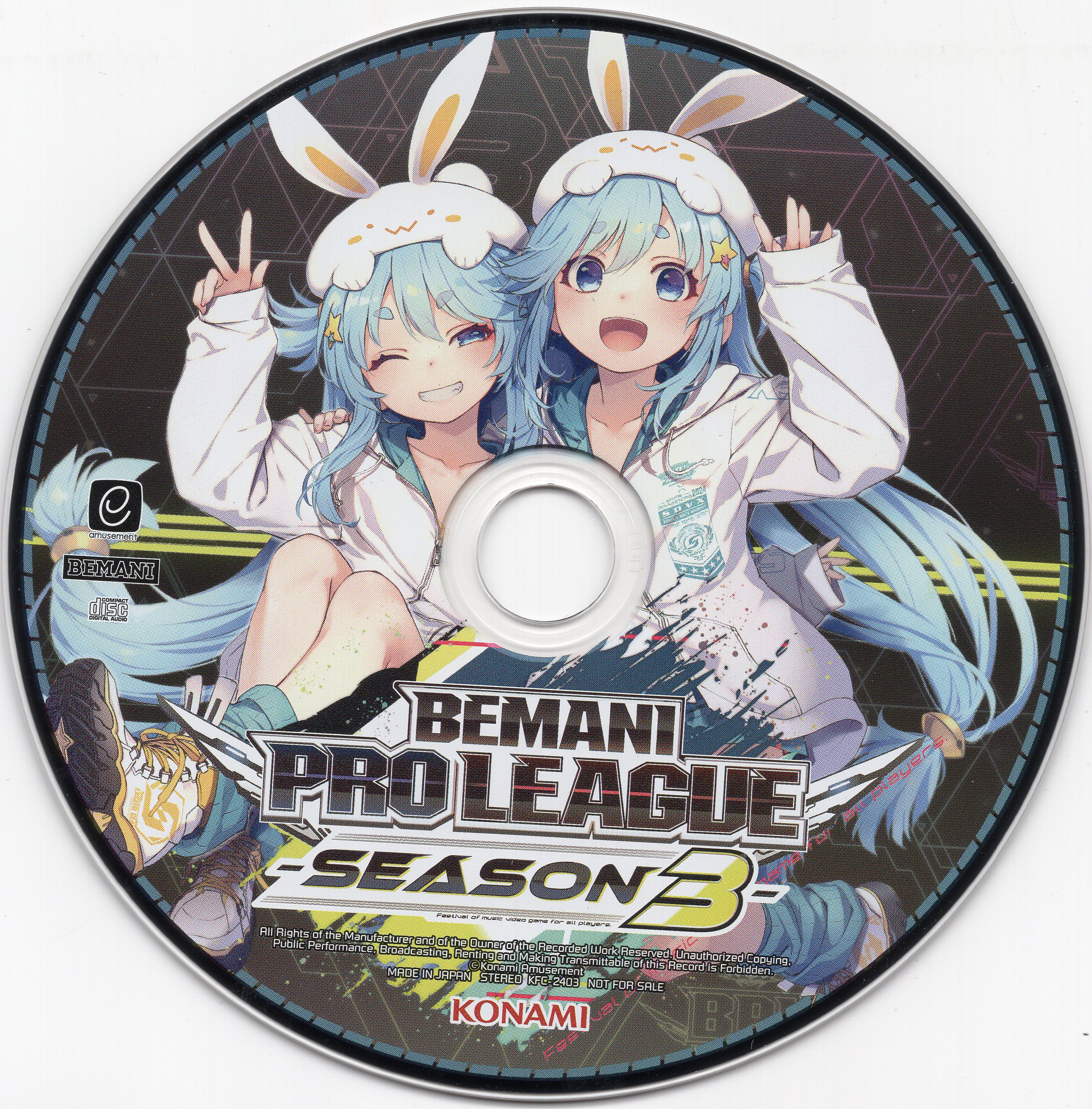 SOUND VOLTEX ULTIMATE TRACKS BEMANI PRO LEAGUE THEME MUSICS (2024